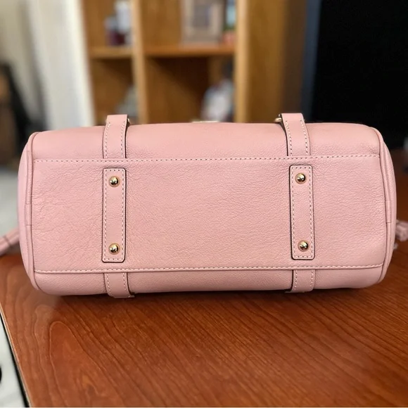 SOLD!!! Dooney & Bourke Small Mauve Pink Sorrento Satchel - Picture 7 of 9